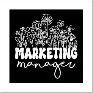 Marketing Manager Strategic Marketer Creative Campaigner Posters and Art